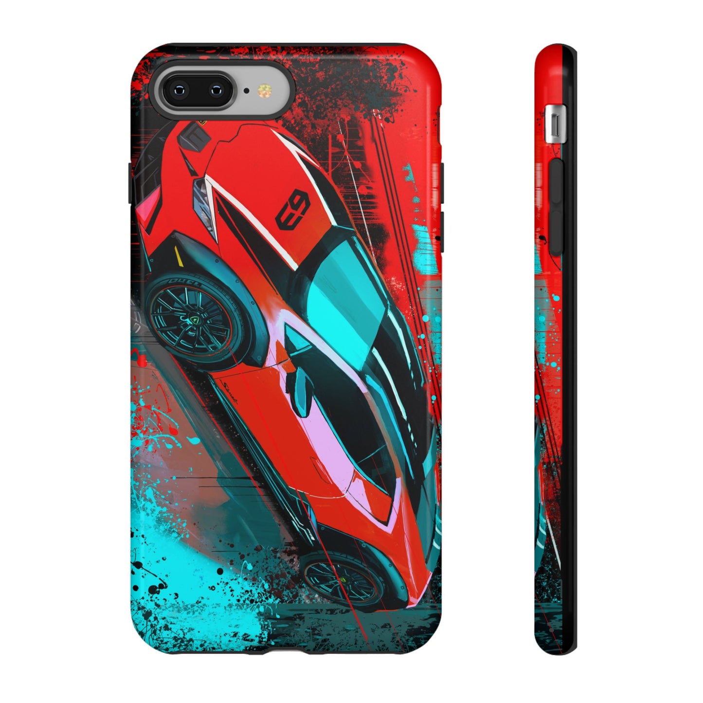 Red Lamborghini Sterrato Case iPhone 16 15 14 13 12 11 Pro Samsung Galaxy Pixel