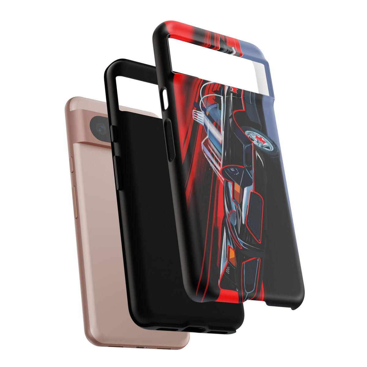 Batmobile Batman classic Iphone 18,17,16,15,14,13,12 Galaxy Samsung Pixel Case