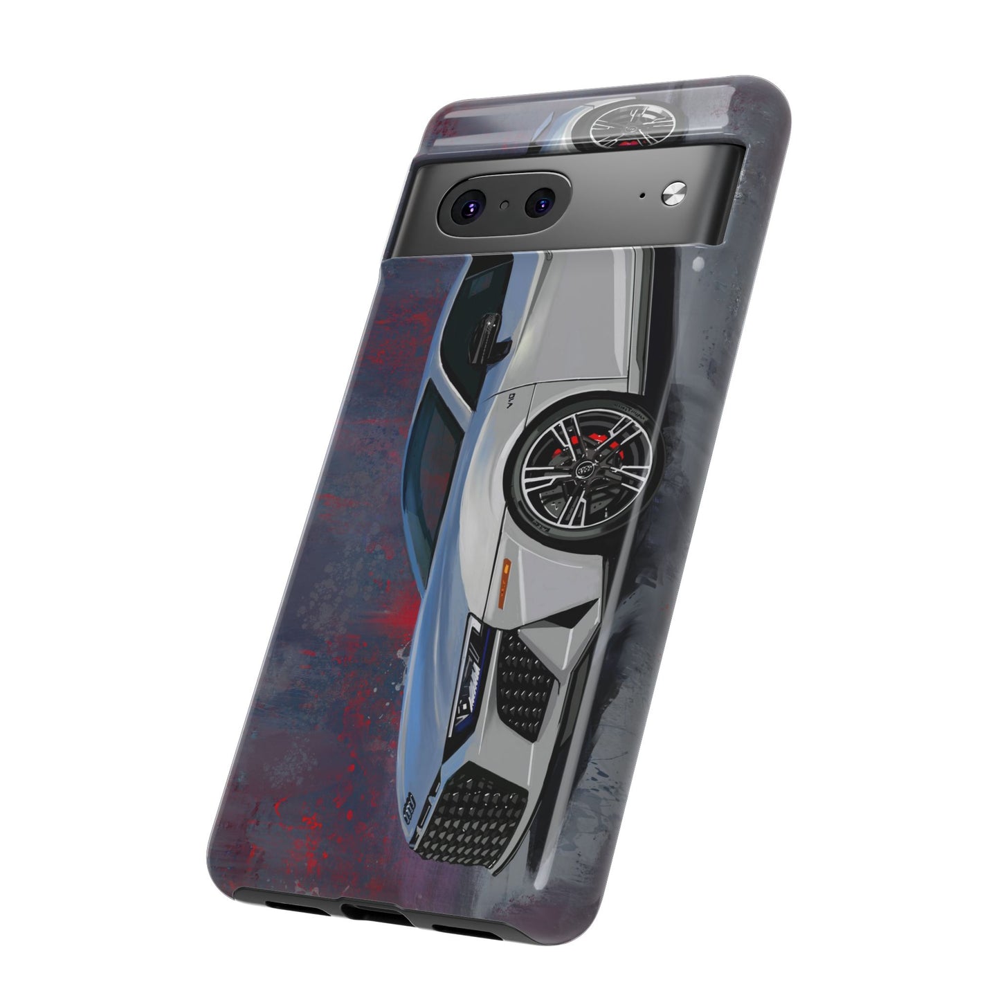 Audi R8 Case iPhone 16 15 14 13 12 11 Pro max Samsung Galaxy Pixel Slim Tough