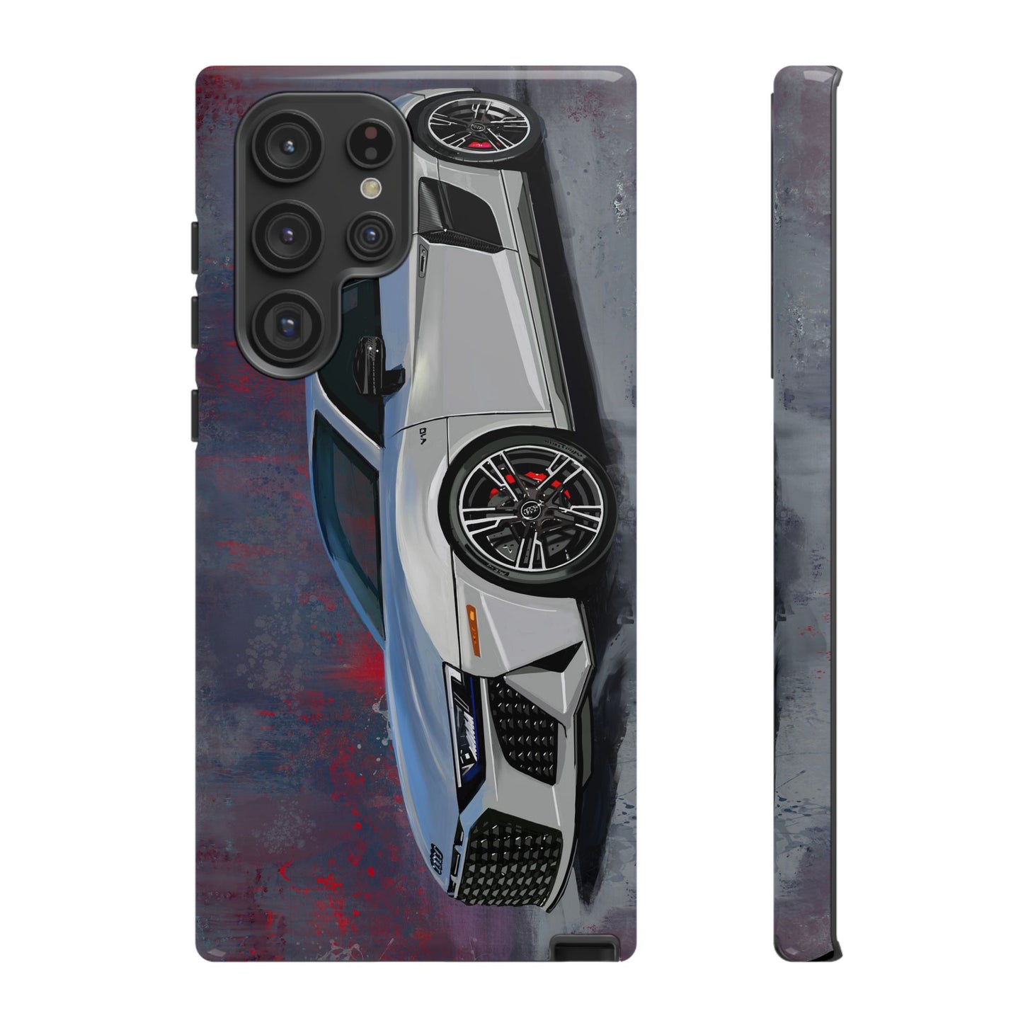 Audi R8 Case iPhone 16 15 14 13 12 11 Pro max Samsung Galaxy Pixel Slim Tough