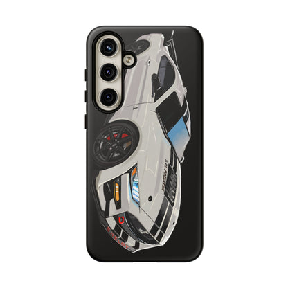 White gt500 car iPhone 17 16 15 14 13 12 Pro Samsung galaxy pixel