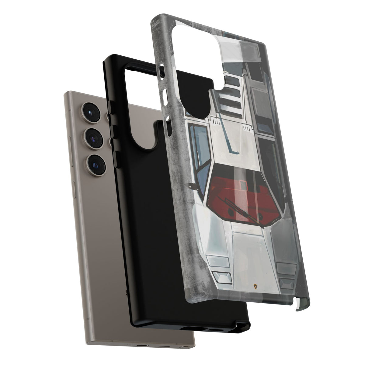 Lamborghini Countach Case iPhone 16 15 14 13 12 11 Pro max Samsung Galaxy Pixel