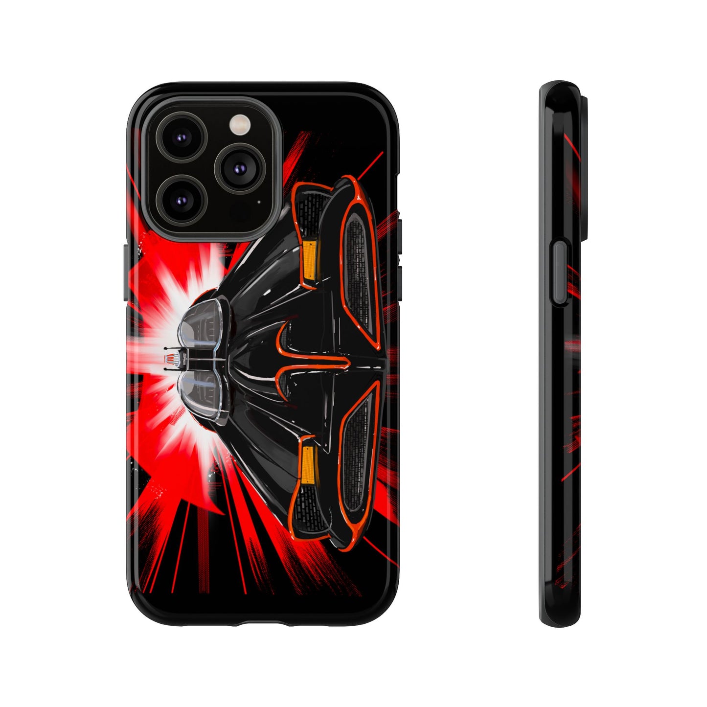 Classic Batmobile Batman fan Phone Case Samsung iPhone 16,15,14,13 Galaxy, pixel