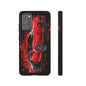 Bugatti Red Chiron Case iPhone 16 15 14 13 12 11 Pro max Samsung Galaxy Pixel