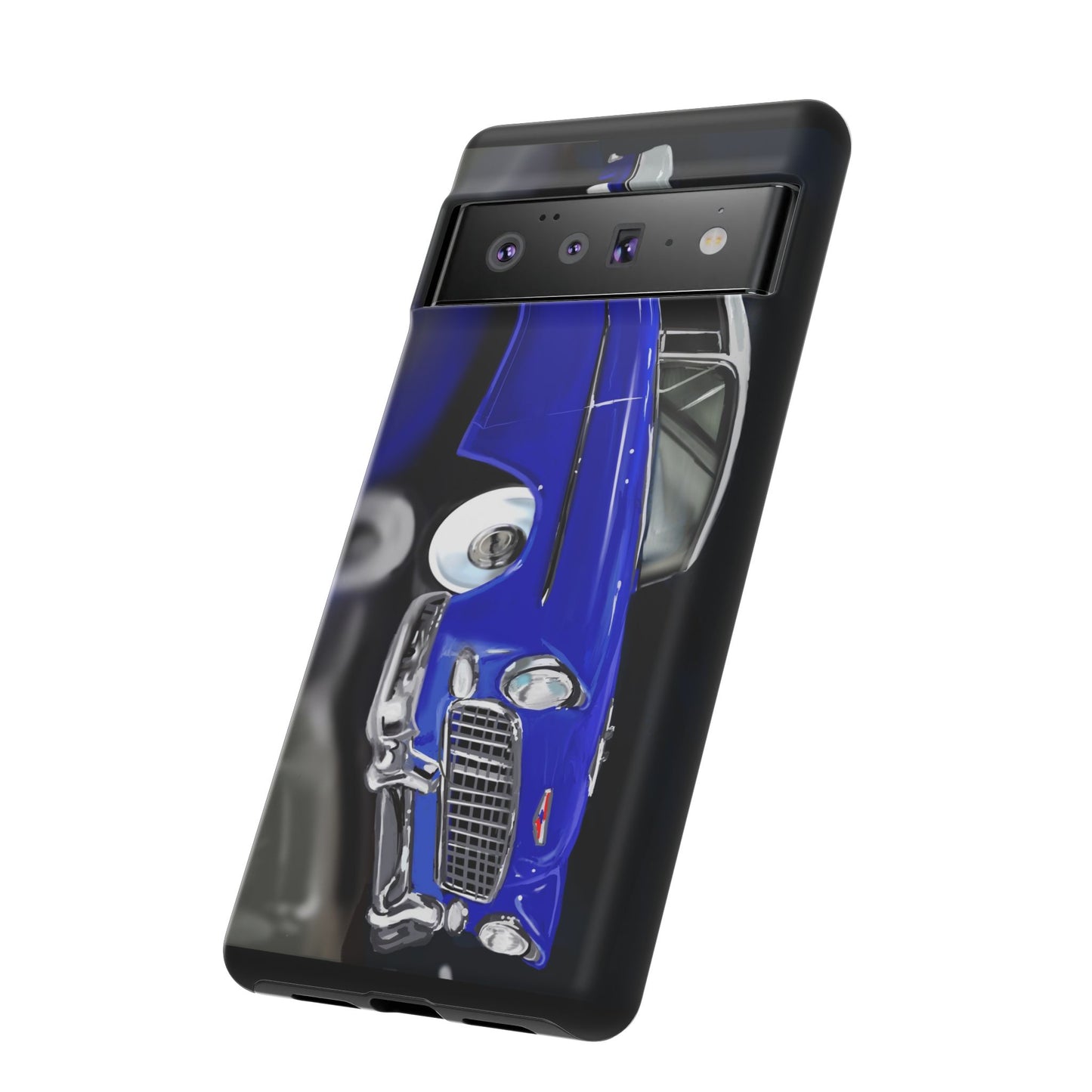 55 Chevy BelAir iPhone 16 15 14 13 12 11 Pro max Samsung Galaxy Pixel Slim Tough