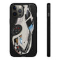 White gt500 car iPhone 17 16 15 14 13 12 Pro Samsung galaxy pixel
