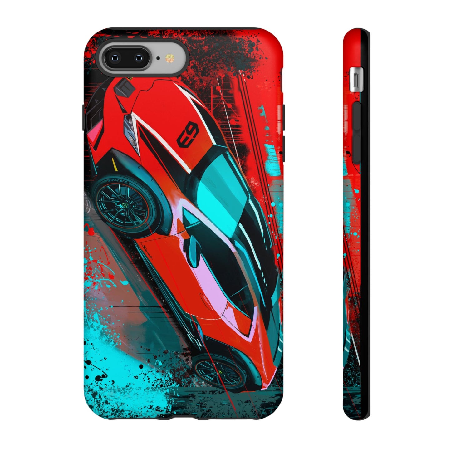 Red Lamborghini Sterrato Case iPhone 16 15 14 13 12 11 Pro Samsung Galaxy Pixel