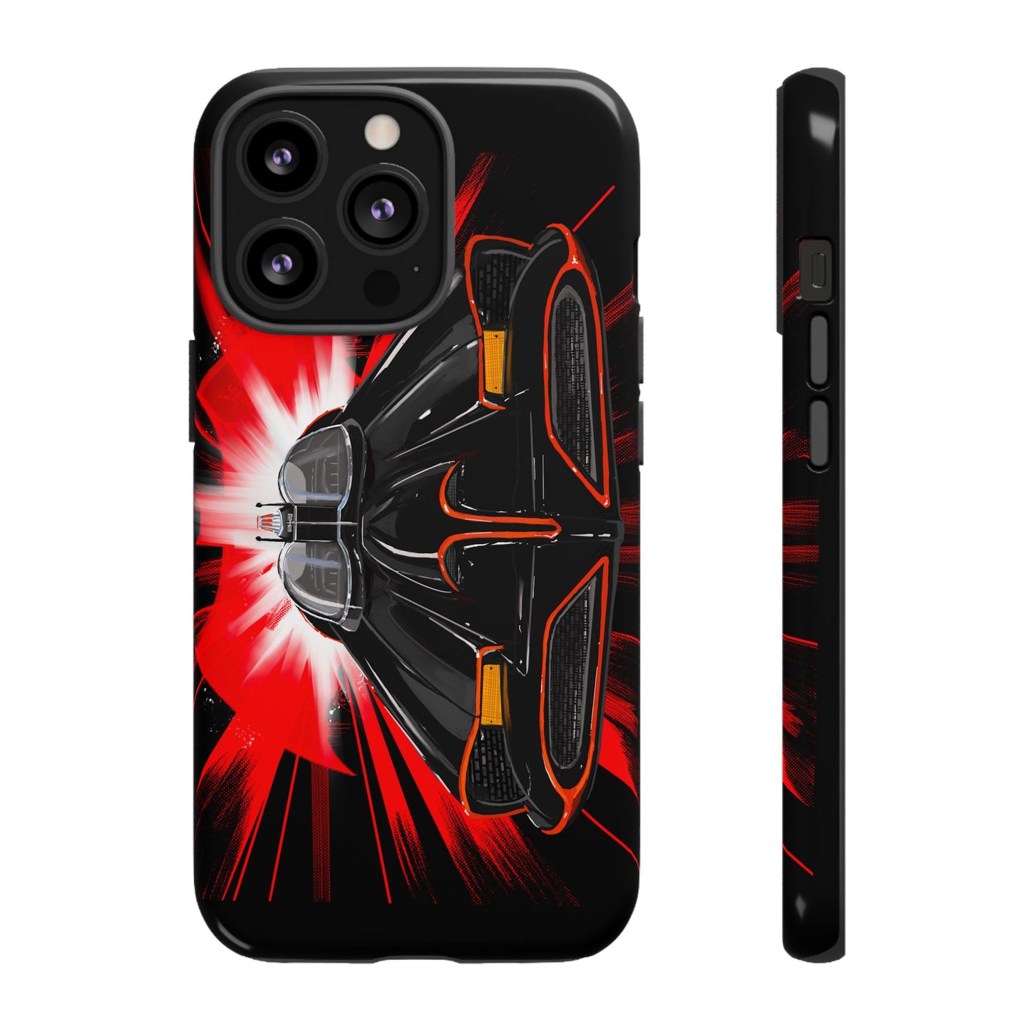 Classic Batmobile Batman fan Phone Case Samsung iPhone 16,15,14,13 Galaxy, pixel
