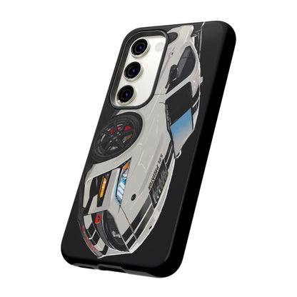 White gt500 car iPhone 17 16 15 14 13 12 Pro Samsung galaxy pixel