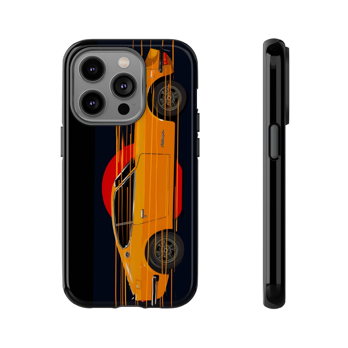 Datsun 240z iPhone 16 15 14 13 12 11 Pro max Samsung Galaxy Pixel Slim Tough