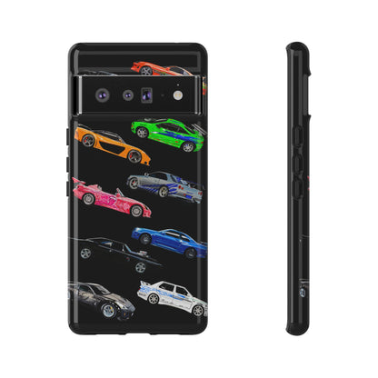 Fast and furious movie cars Case iPhone 16 15 14 13 12 11pro Samsung Galaxy Pixel