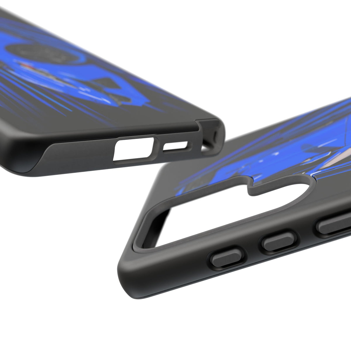 Blue Corvette C8 z06 Design for iPhone 18 17 16 15 14 13 Pro Max