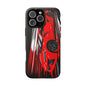 Red C8 corvette Z06 Case iPhone 18 17 16 15 14 13 12 11 Pro Samsung Galaxy Pixel
