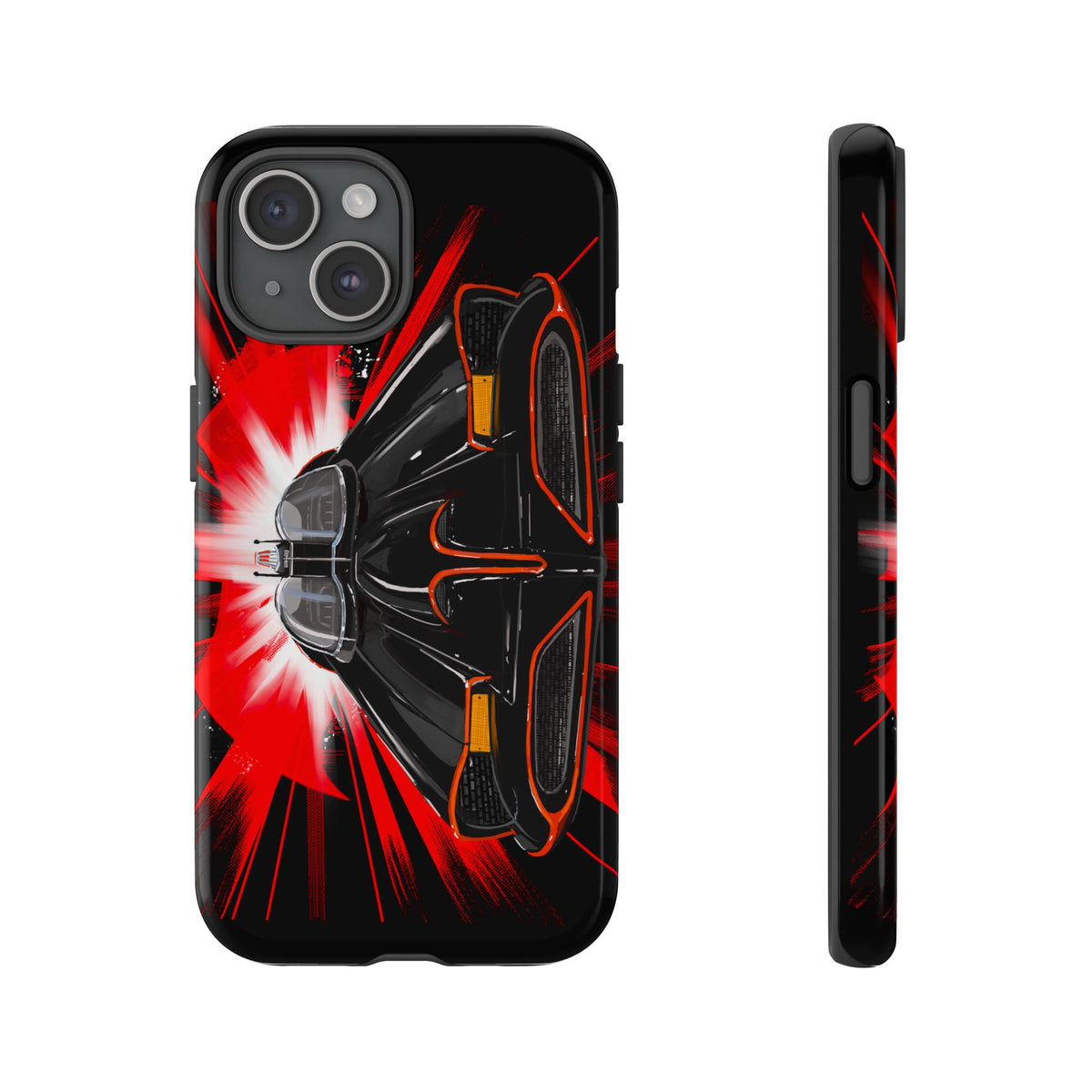 Classic Batmobile Batman fan Phone Case Samsung iPhone 16,15,14,13 Galaxy, pixel