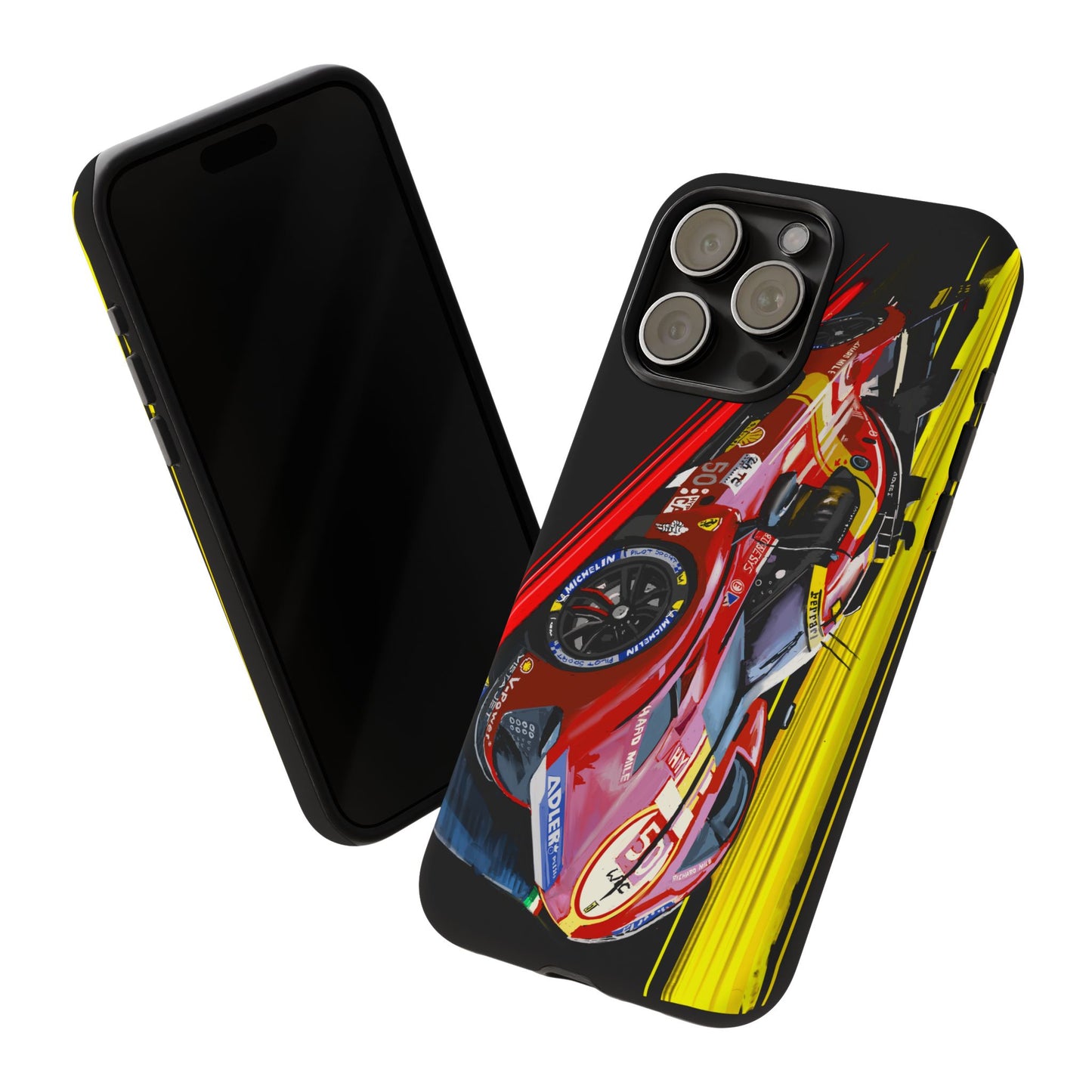 Ferrari 499p HyperCar Le Mans Case iPhone 16 15 14 13 12 11 Samsung Galaxy Pixel