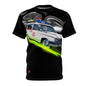 The Ecto 1 ghostbusters movie car Unisex Cut & Sew tshirt (AOP)