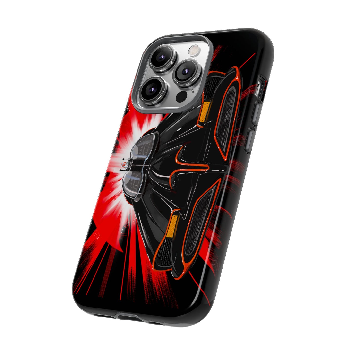 Classic Batmobile Batman fan Phone Case Samsung iPhone 16,15,14,13 Galaxy, pixel