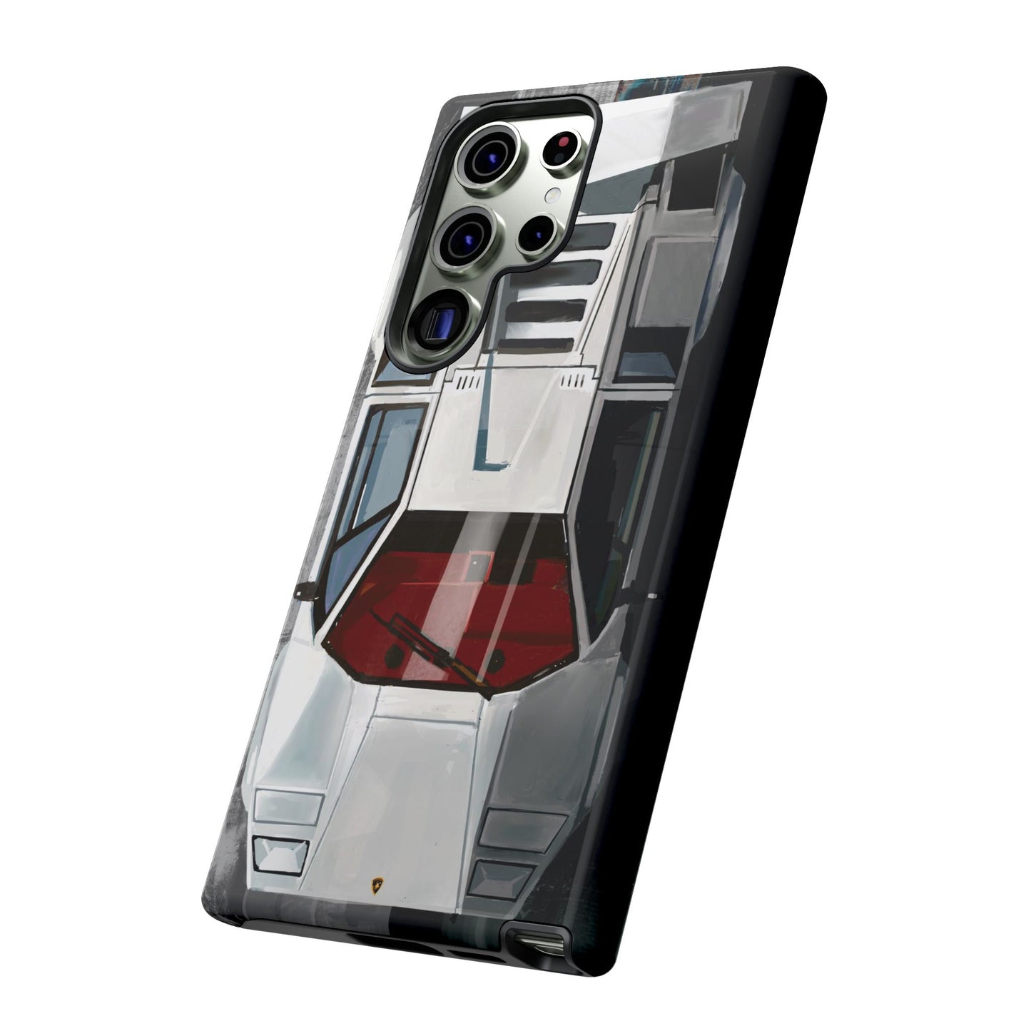 Lamborghini Countach Case iPhone 16 15 14 13 12 11 Pro max Samsung Galaxy Pixel