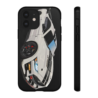 White gt500 car iPhone 17 16 15 14 13 12 Pro Samsung galaxy pixel
