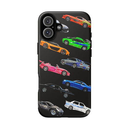 Fast and furious movie cars Case iPhone 16 15 14 13 12 11pro Samsung Galaxy Pixel