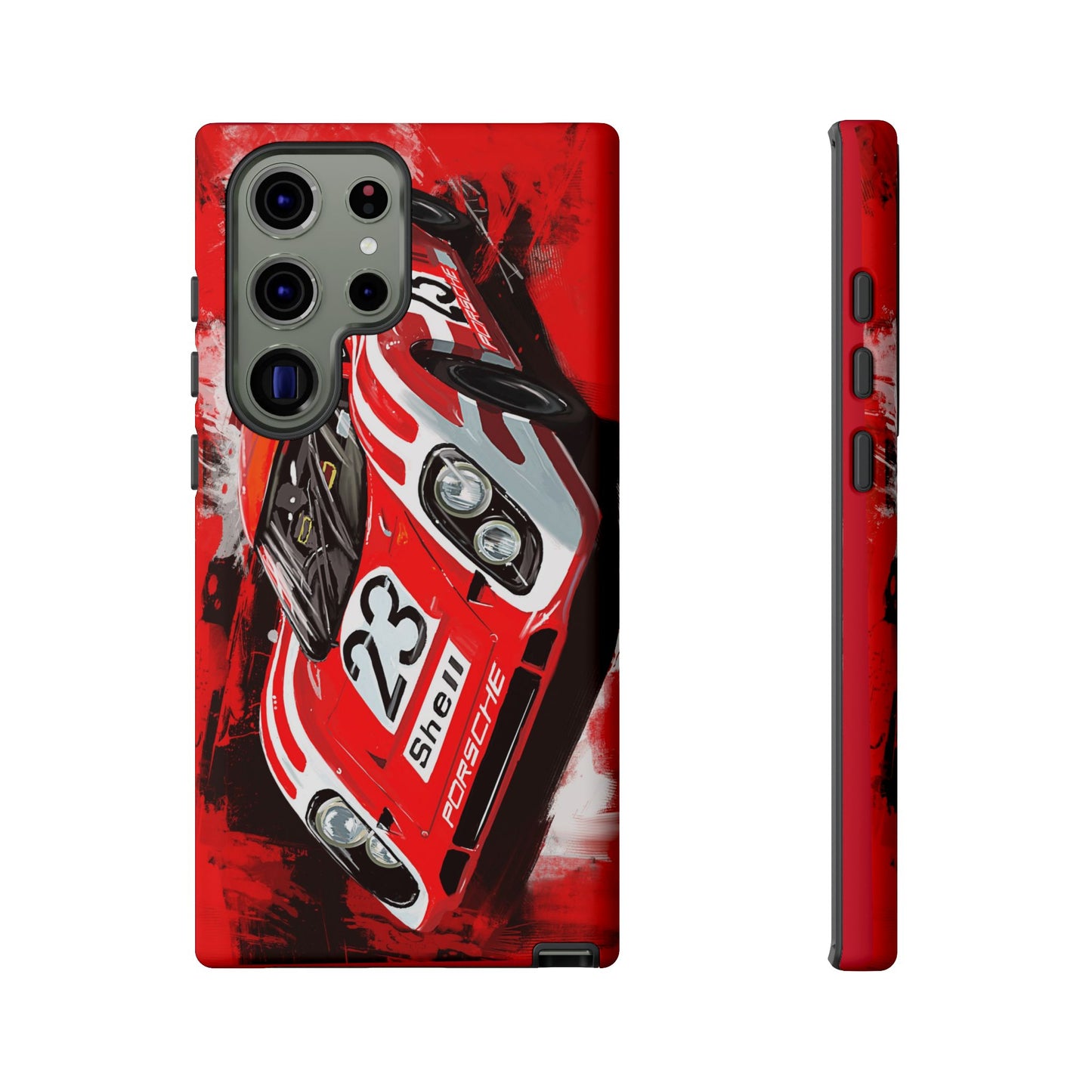 Shell racing 917 Case iPhone 16 15 14 13 12 11 Pro max Samsung Galaxy Pixel Slim