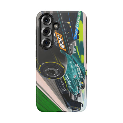Fernando Alonso F1 Case iPhone 17 16 15 14 13 12 Samsung Galaxy Pixel