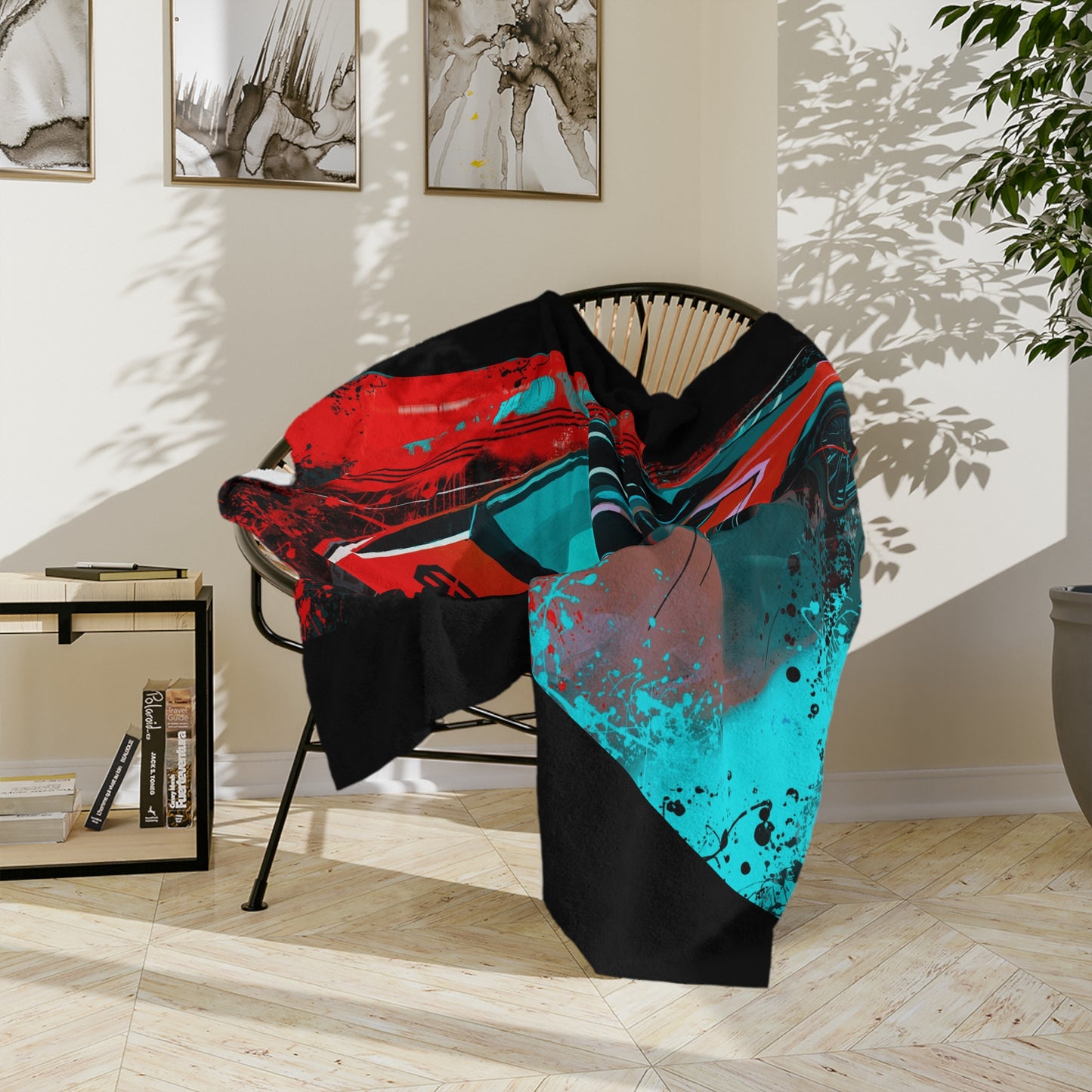 Lamborghini Sterrato blanket, Lamborghini blanket Velveteen Microfiber Blanket