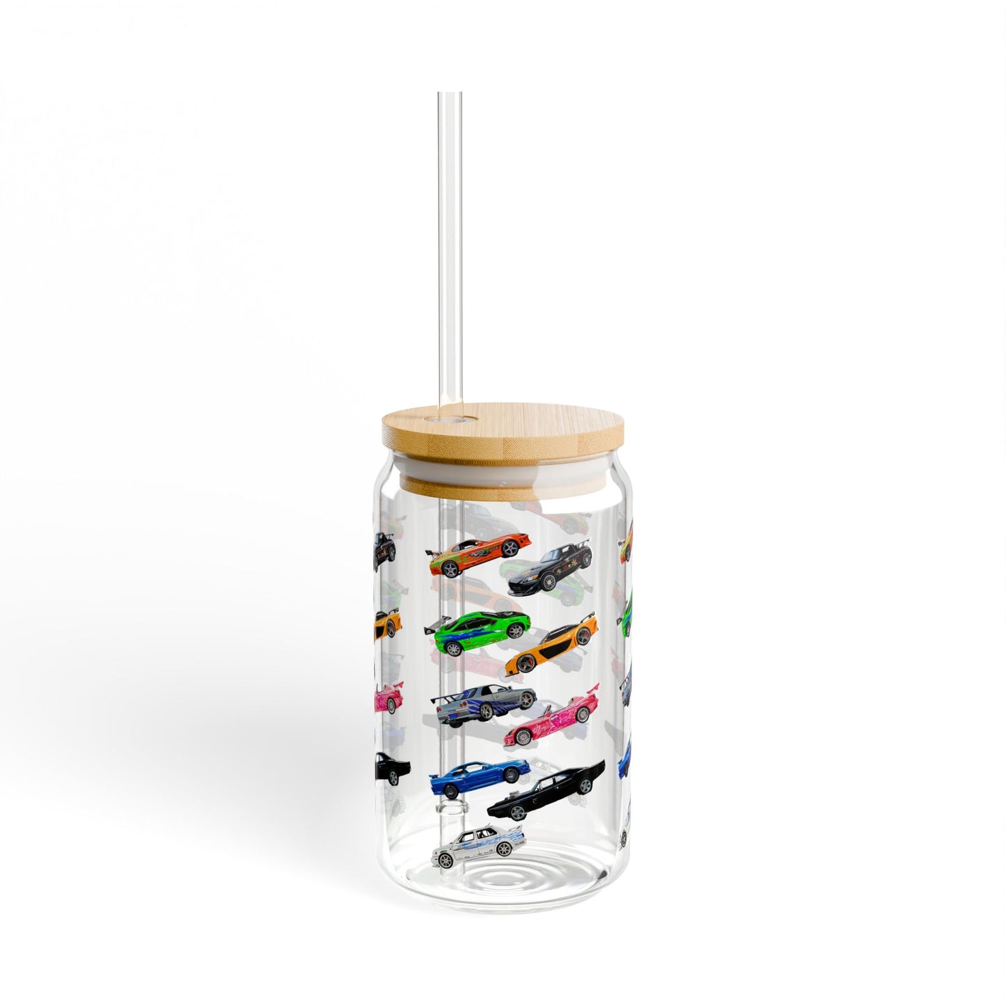 The Fast and furious movie car Sipper Glass, 16oz