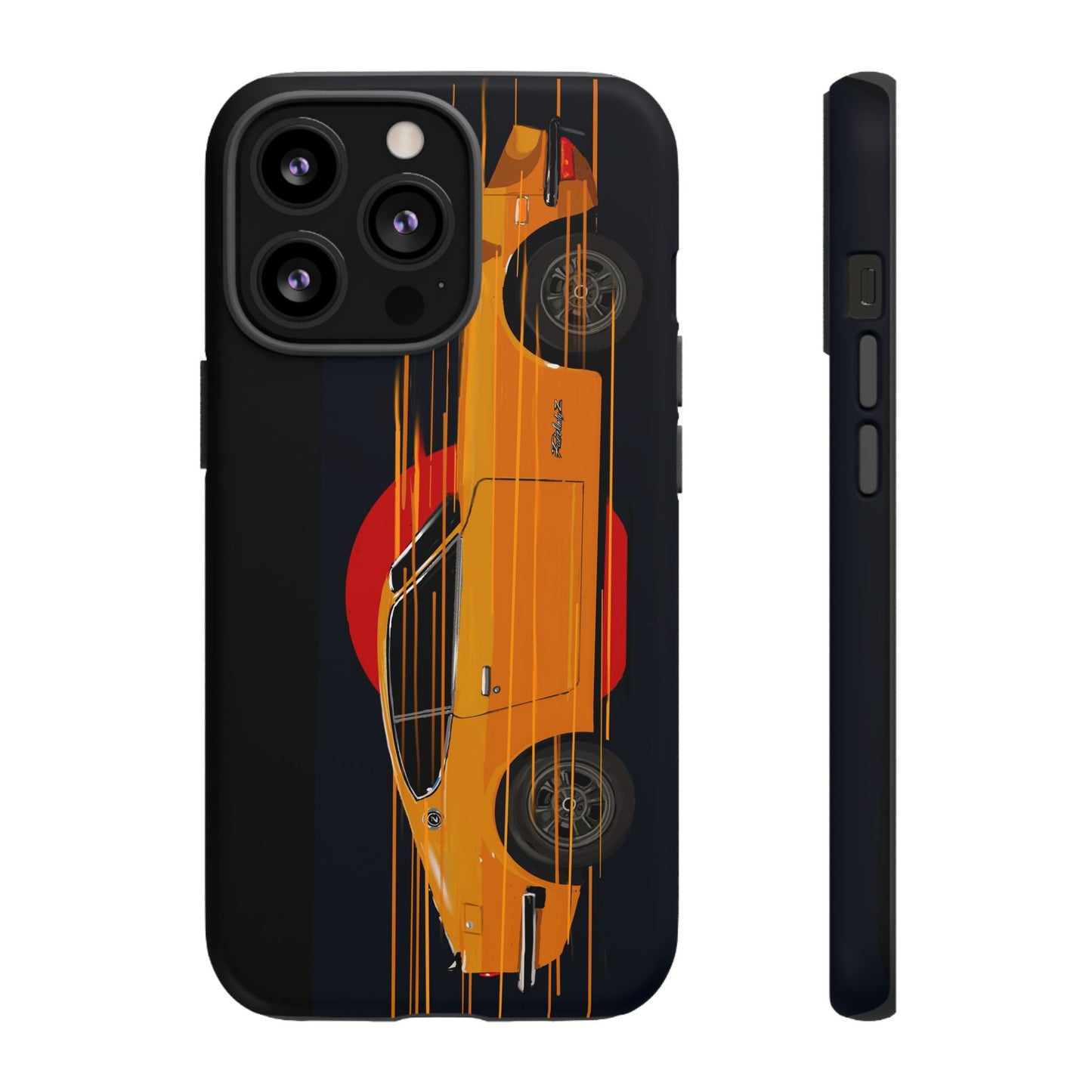 Datsun 240z iPhone 16 15 14 13 12 11 Pro max Samsung Galaxy Pixel Slim Tough