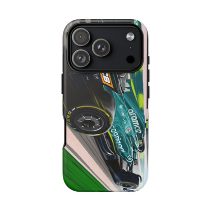 Fernando Alonso F1 Case iPhone 17 16 15 14 13 12 Samsung Galaxy Pixel