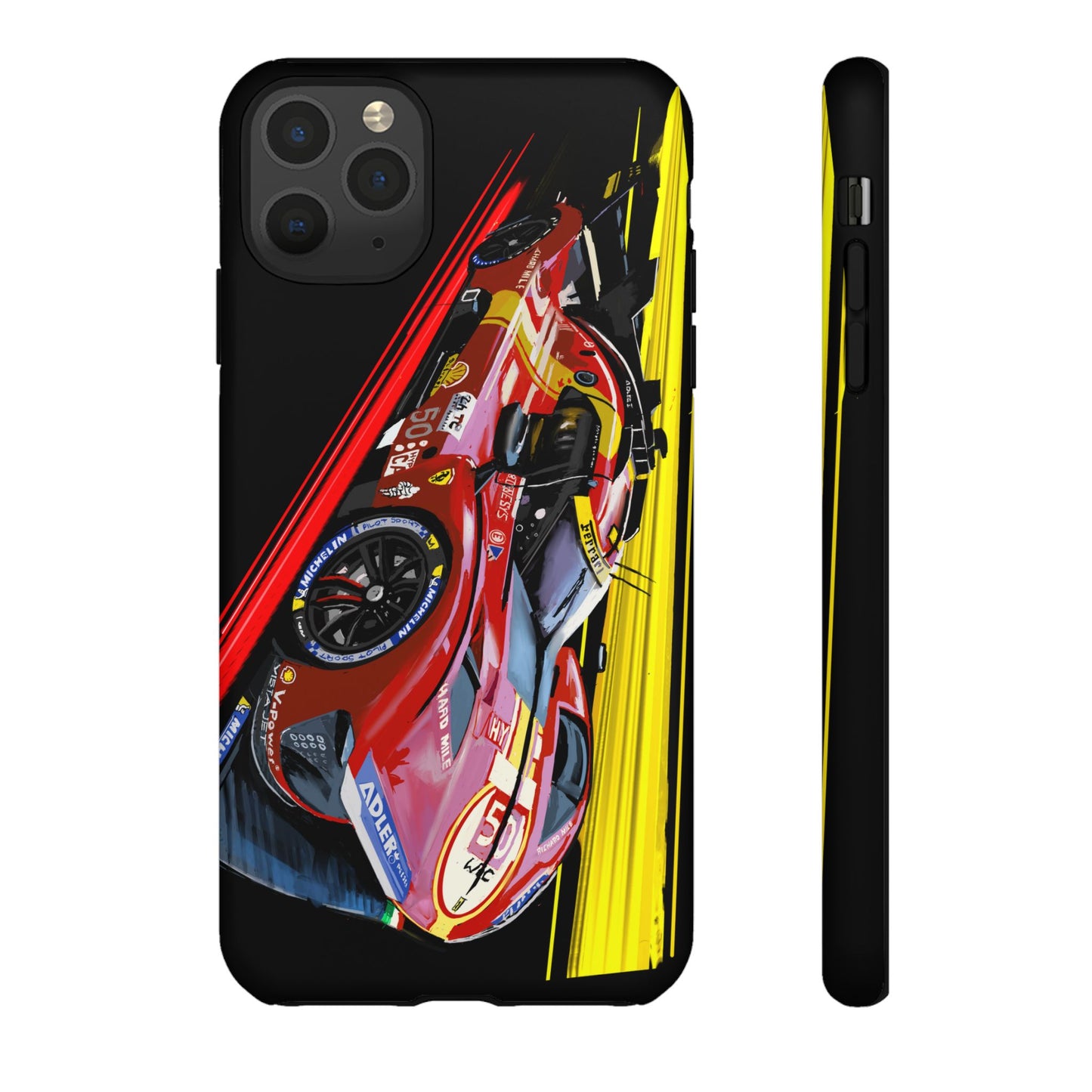 Ferrari 499p HyperCar Le Mans Case iPhone 16 15 14 13 12 11 Samsung Galaxy Pixel
