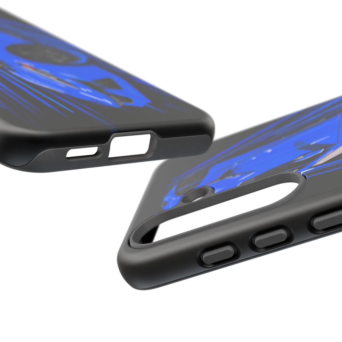 Blue Corvette C8 z06 Design for iPhone 18 17 16 15 14 13 Pro Max