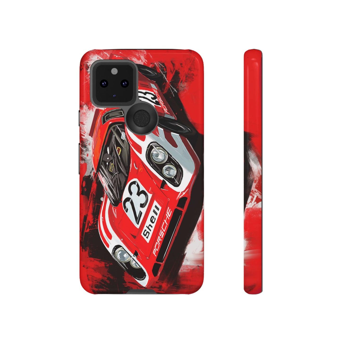 Shell racing 917 Case iPhone 16 15 14 13 12 11 Pro max Samsung Galaxy Pixel Slim