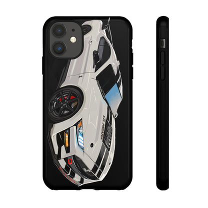 White gt500 car iPhone 17 16 15 14 13 12 Pro Samsung galaxy pixel