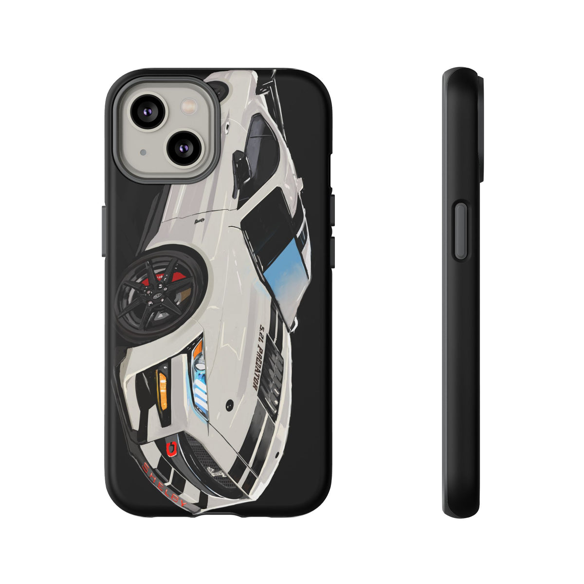 White gt500 car iPhone 17 16 15 14 13 12 Pro Samsung galaxy pixel