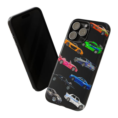 Fast and furious movie cars Case iPhone 16 15 14 13 12 11pro Samsung Galaxy Pixel