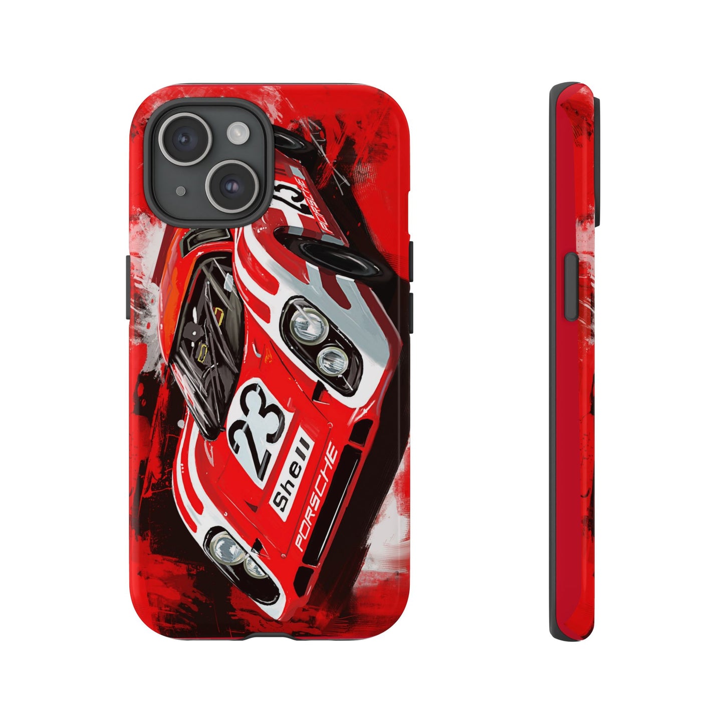 Shell racing 917 Case iPhone 16 15 14 13 12 11 Pro max Samsung Galaxy Pixel Slim