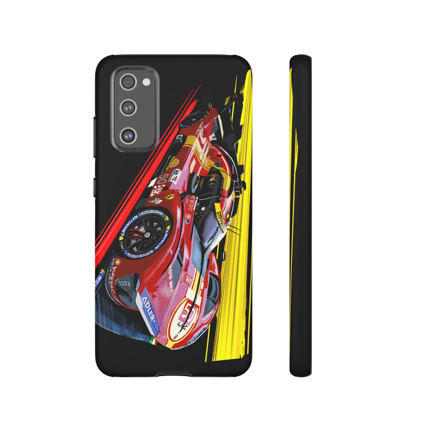 Ferrari 499p HyperCar Le Mans Case iPhone 16 15 14 13 12 11 Samsung Galaxy Pixel