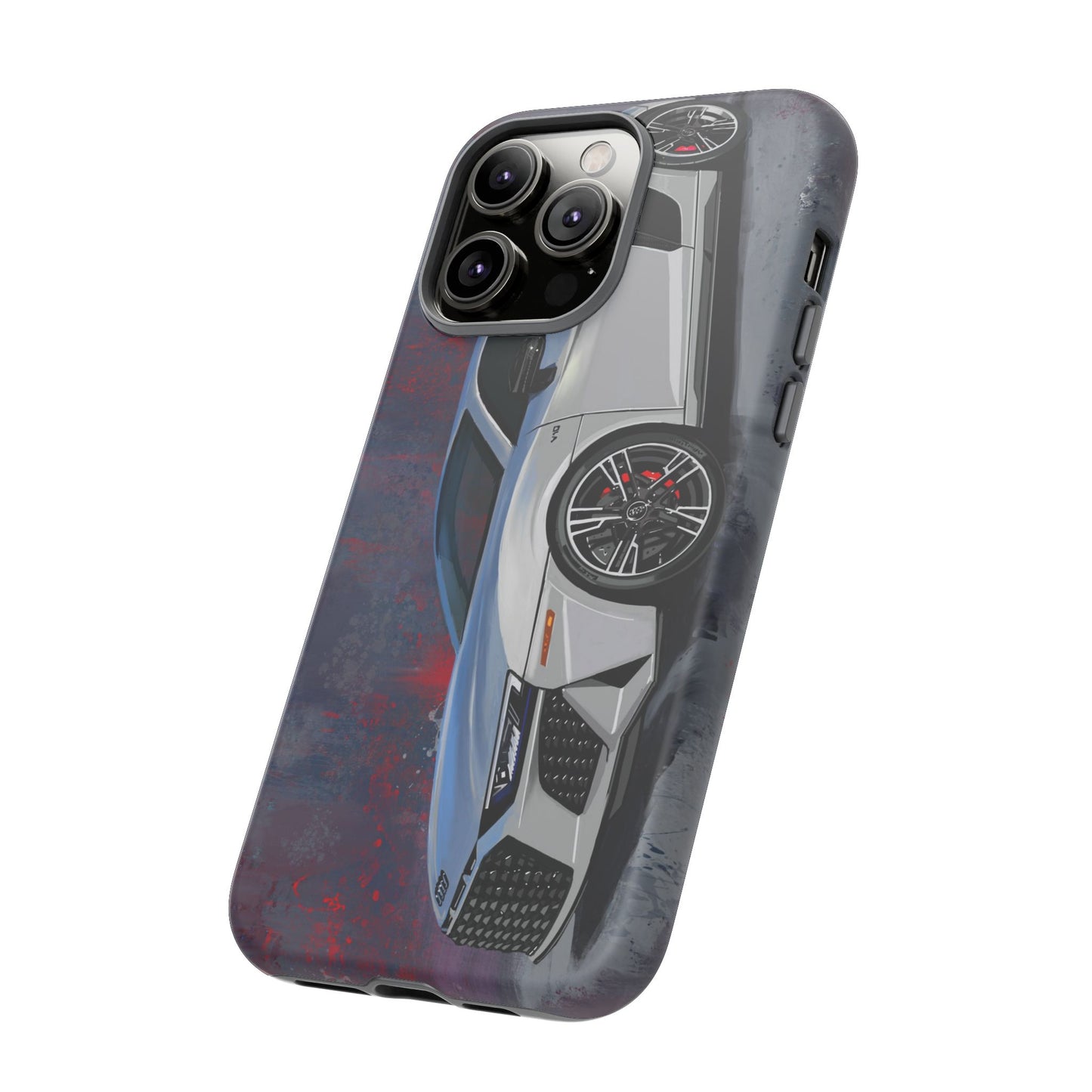 Audi R8 Case iPhone 16 15 14 13 12 11 Pro max Samsung Galaxy Pixel Slim Tough