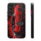 Bugatti Red Chiron Case iPhone 16 15 14 13 12 11 Pro max Samsung Galaxy Pixel