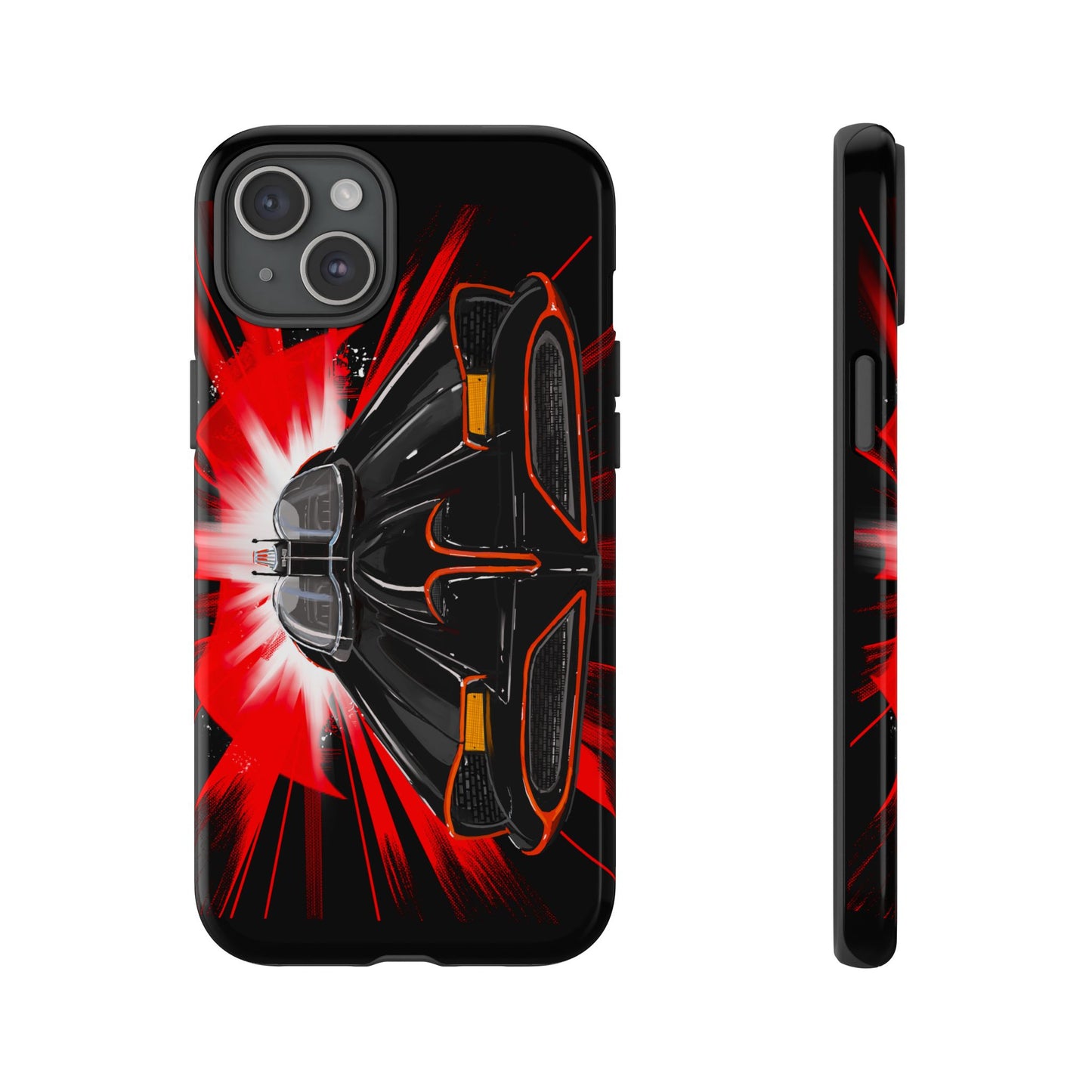 Classic Batmobile Batman fan Phone Case Samsung iPhone 16,15,14,13 Galaxy, pixel