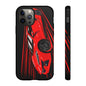 Red C8 corvette Z06 Case iPhone 18 17 16 15 14 13 12 11 Pro Samsung Galaxy Pixel