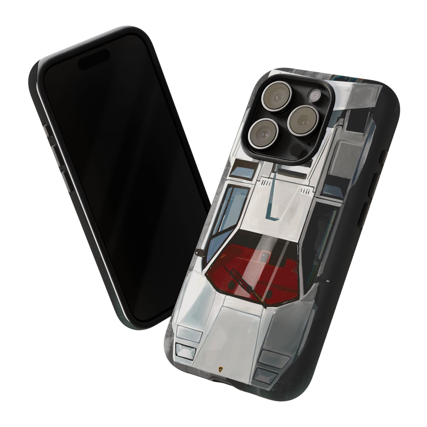 Lamborghini Countach Case iPhone 16 15 14 13 12 11 Pro max Samsung Galaxy Pixel