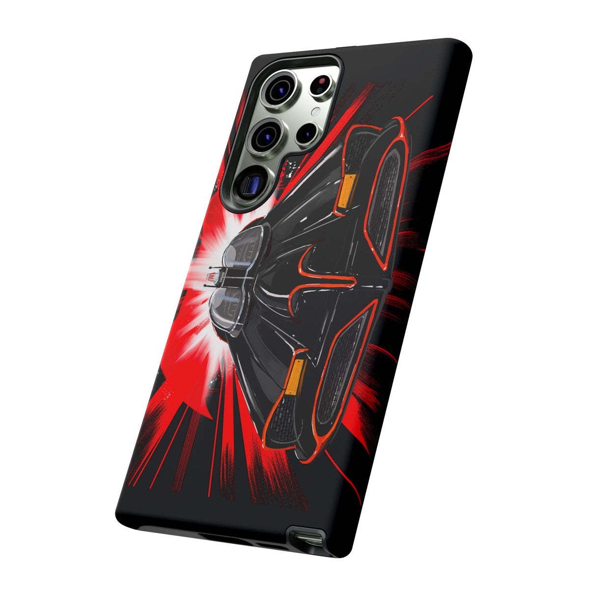 Classic Batmobile Batman fan Phone Case Samsung iPhone 16,15,14,13 Galaxy, pixel