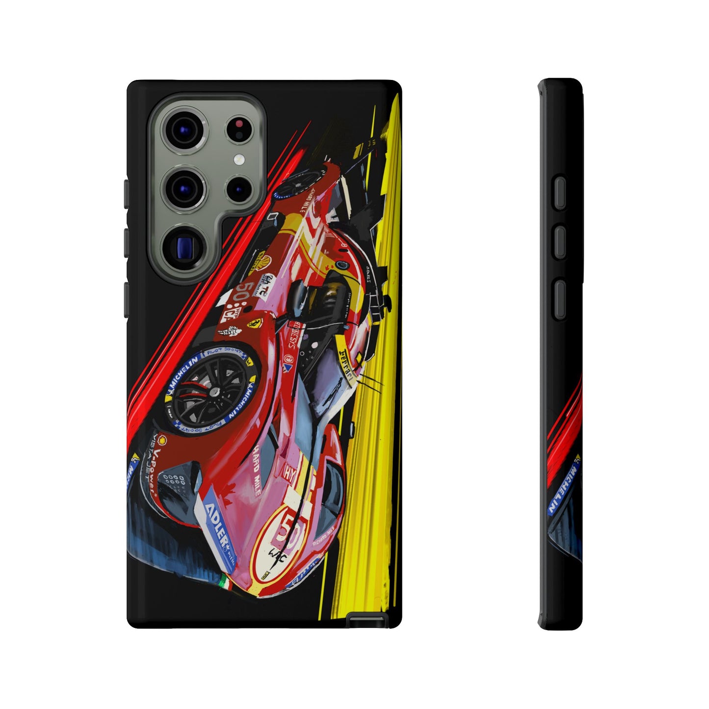 Ferrari 499p HyperCar Le Mans Case iPhone 16 15 14 13 12 11 Samsung Galaxy Pixel
