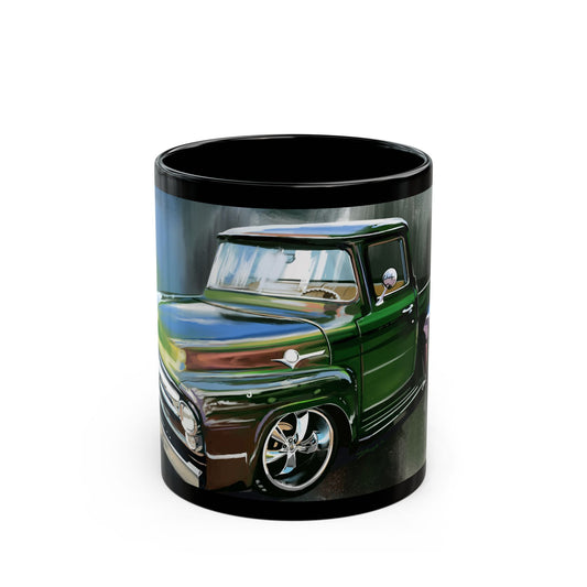 55 ford f100 Mug coffee tea(11oz, 15oz)