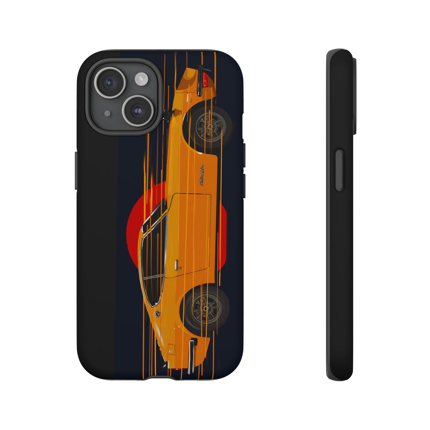 Datsun 240z iPhone 16 15 14 13 12 11 Pro max Samsung Galaxy Pixel Slim Tough