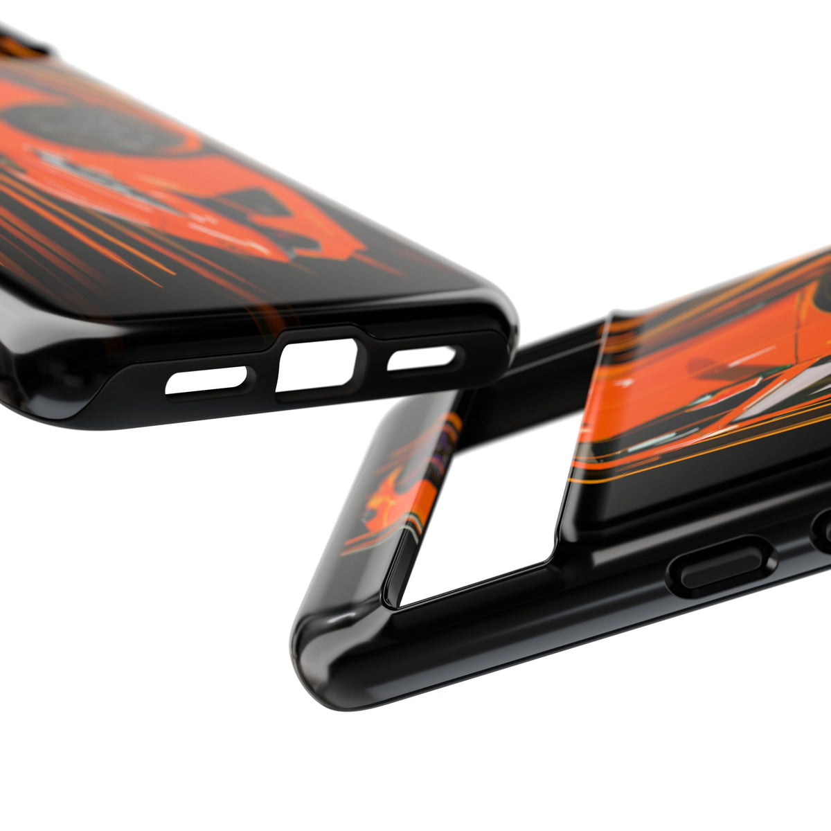 Orange C8 corvette Z06 iPhone 18 17 16 15 14 13 12 Pro  Samsung Galaxy Pixel