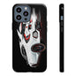 White Type-r civic Case iPhone 18 17 16 15 14 13 12 Pro Samsung Galaxy Pixel