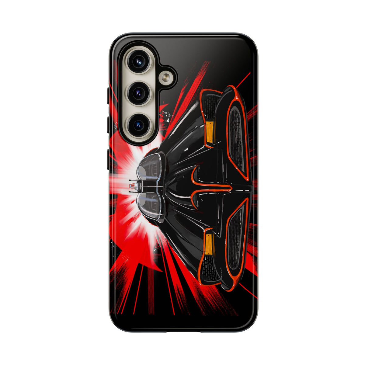 Classic Batmobile Batman fan Phone Case Samsung iPhone 16,15,14,13 Galaxy, pixel